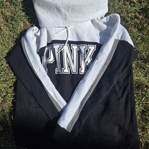 PINK TURTLE NECK SWEATERSHIRT